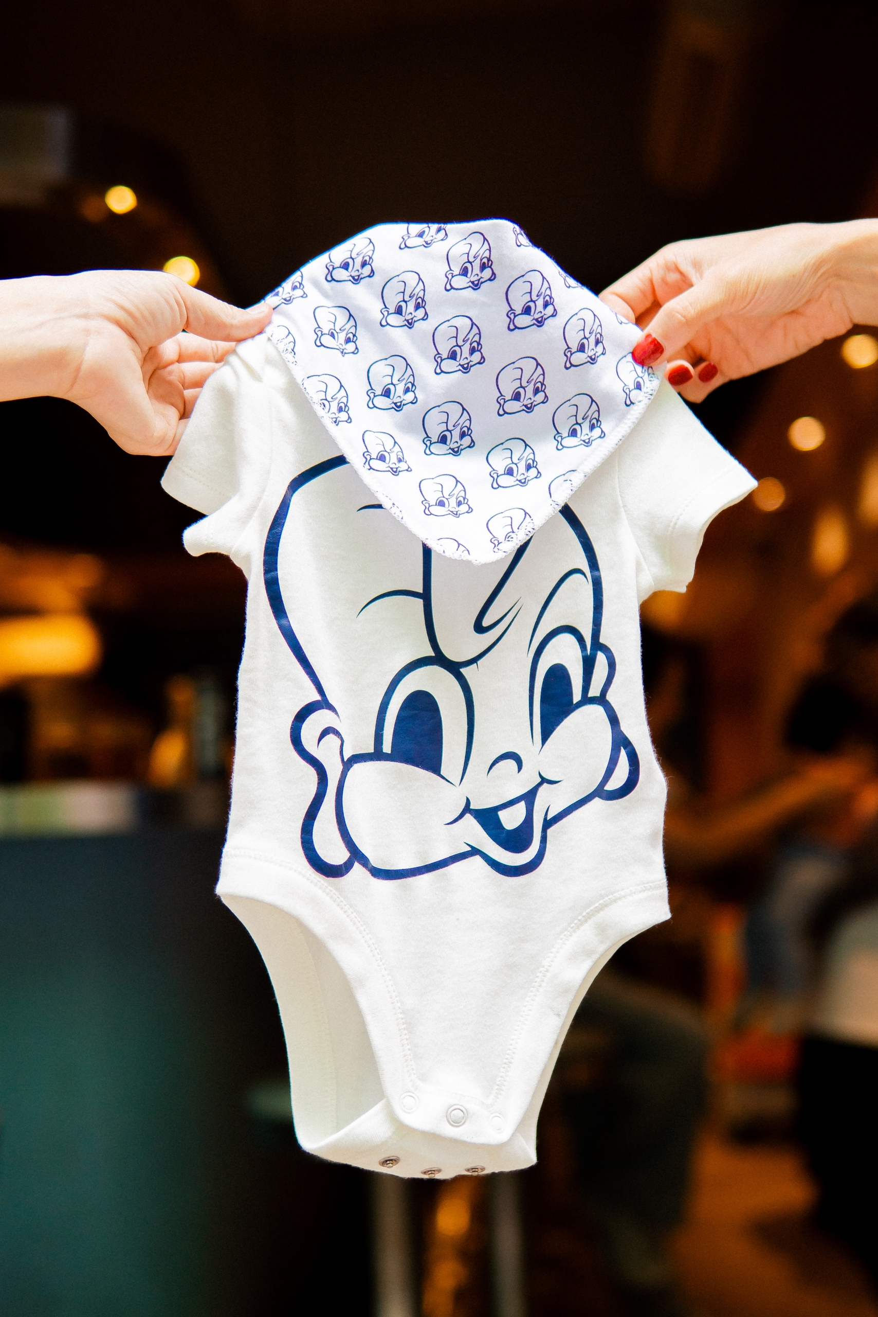 The Wee Bean x Little Bao Baby Onesie & Bib Set